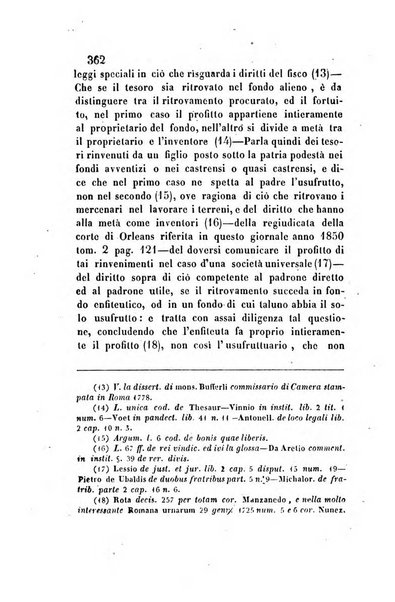 Giornale del Foro in cui si raccolgono le più importanti regiudicate dei supremi tribunali di Roma e dello Stato pontificio in materia civile