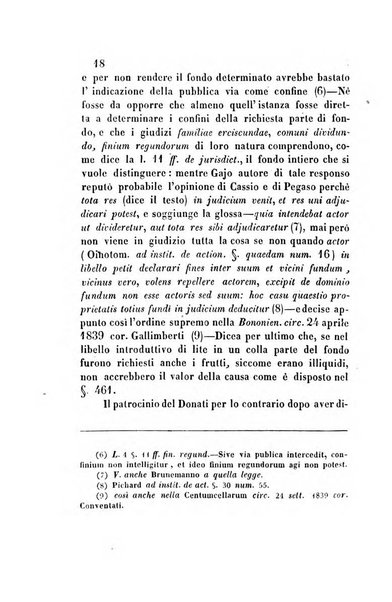 Giornale del Foro in cui si raccolgono le più importanti regiudicate dei supremi tribunali di Roma e dello Stato pontificio in materia civile