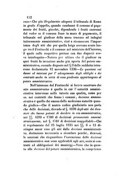 Giornale del Foro in cui si raccolgono le più importanti regiudicate dei supremi tribunali di Roma e dello Stato pontificio in materia civile