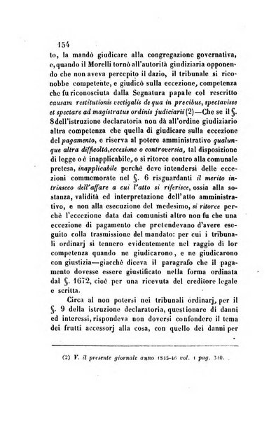 Giornale del Foro in cui si raccolgono le più importanti regiudicate dei supremi tribunali di Roma e dello Stato pontificio in materia civile