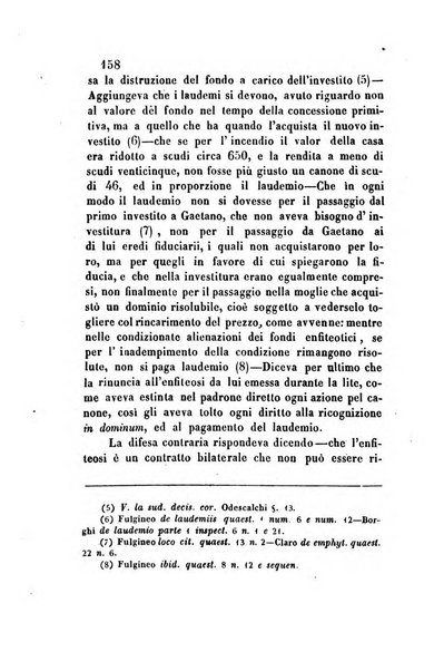 Giornale del Foro in cui si raccolgono le più importanti regiudicate dei supremi tribunali di Roma e dello Stato pontificio in materia civile