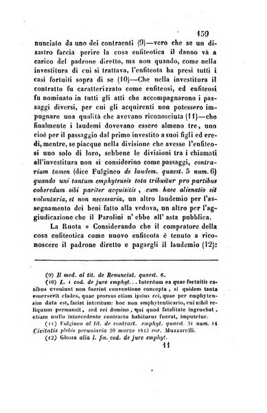 Giornale del Foro in cui si raccolgono le più importanti regiudicate dei supremi tribunali di Roma e dello Stato pontificio in materia civile