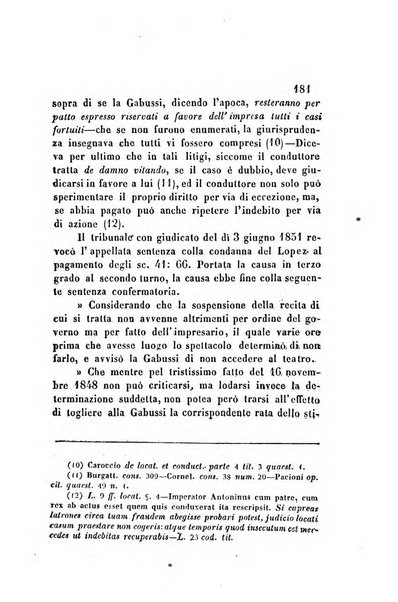 Giornale del Foro in cui si raccolgono le più importanti regiudicate dei supremi tribunali di Roma e dello Stato pontificio in materia civile