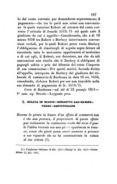 Giornale del Foro in cui si raccolgono le più importanti regiudicate dei supremi tribunali di Roma e dello Stato pontificio in materia civile