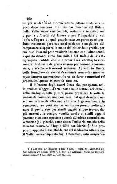 Giornale del Foro in cui si raccolgono le più importanti regiudicate dei supremi tribunali di Roma e dello Stato pontificio in materia civile