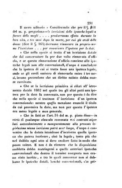 Giornale del Foro in cui si raccolgono le più importanti regiudicate dei supremi tribunali di Roma e dello Stato pontificio in materia civile