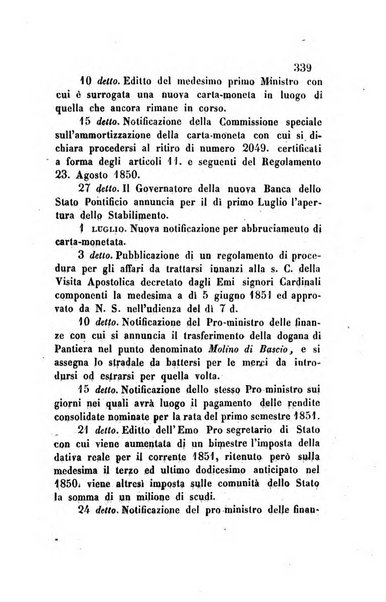 Giornale del Foro in cui si raccolgono le più importanti regiudicate dei supremi tribunali di Roma e dello Stato pontificio in materia civile