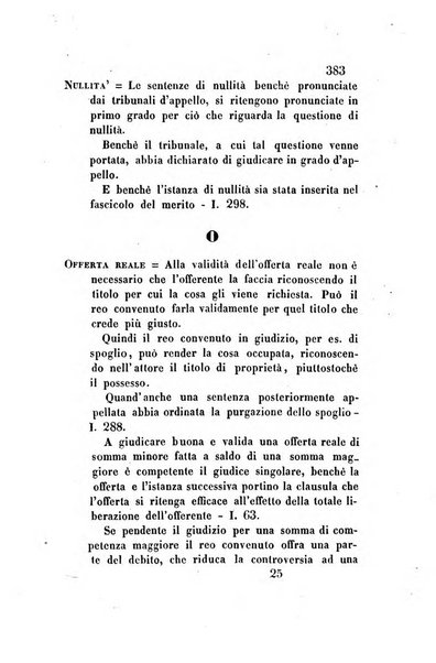 Giornale del Foro in cui si raccolgono le più importanti regiudicate dei supremi tribunali di Roma e dello Stato pontificio in materia civile