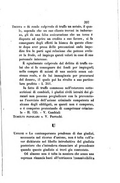 Giornale del Foro in cui si raccolgono le più importanti regiudicate dei supremi tribunali di Roma e dello Stato pontificio in materia civile