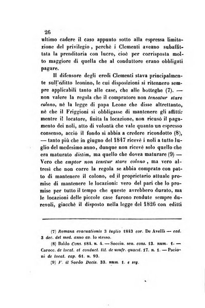 Giornale del Foro in cui si raccolgono le più importanti regiudicate dei supremi tribunali di Roma e dello Stato pontificio in materia civile