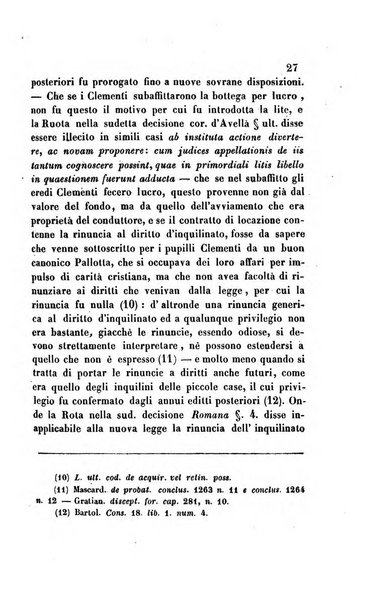 Giornale del Foro in cui si raccolgono le più importanti regiudicate dei supremi tribunali di Roma e dello Stato pontificio in materia civile