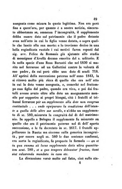 Giornale del Foro in cui si raccolgono le più importanti regiudicate dei supremi tribunali di Roma e dello Stato pontificio in materia civile