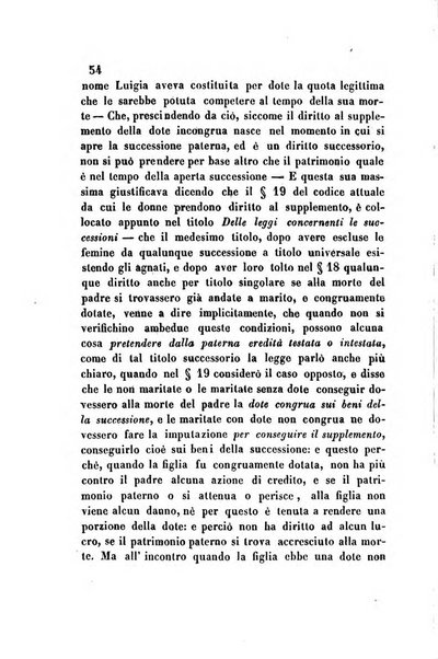 Giornale del Foro in cui si raccolgono le più importanti regiudicate dei supremi tribunali di Roma e dello Stato pontificio in materia civile