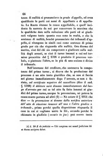 Giornale del Foro in cui si raccolgono le più importanti regiudicate dei supremi tribunali di Roma e dello Stato pontificio in materia civile