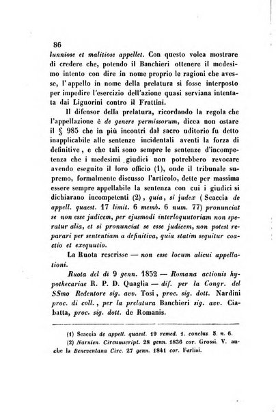 Giornale del Foro in cui si raccolgono le più importanti regiudicate dei supremi tribunali di Roma e dello Stato pontificio in materia civile