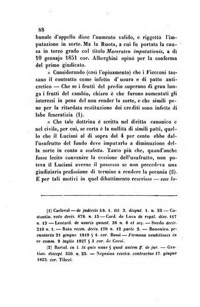 Giornale del Foro in cui si raccolgono le più importanti regiudicate dei supremi tribunali di Roma e dello Stato pontificio in materia civile