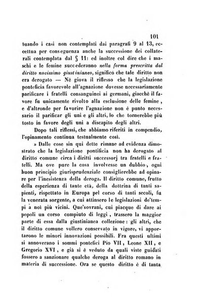 Giornale del Foro in cui si raccolgono le più importanti regiudicate dei supremi tribunali di Roma e dello Stato pontificio in materia civile