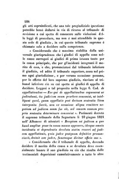 Giornale del Foro in cui si raccolgono le più importanti regiudicate dei supremi tribunali di Roma e dello Stato pontificio in materia civile