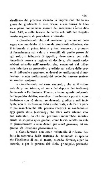 Giornale del Foro in cui si raccolgono le più importanti regiudicate dei supremi tribunali di Roma e dello Stato pontificio in materia civile