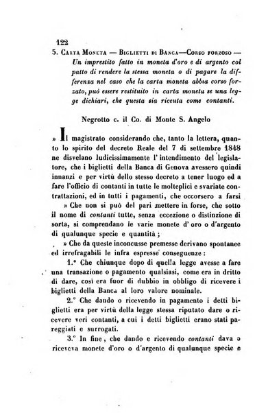 Giornale del Foro in cui si raccolgono le più importanti regiudicate dei supremi tribunali di Roma e dello Stato pontificio in materia civile