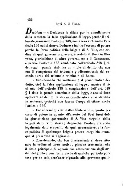 Giornale del Foro in cui si raccolgono le più importanti regiudicate dei supremi tribunali di Roma e dello Stato pontificio in materia civile