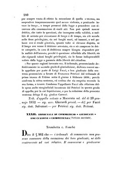 Giornale del Foro in cui si raccolgono le più importanti regiudicate dei supremi tribunali di Roma e dello Stato pontificio in materia civile