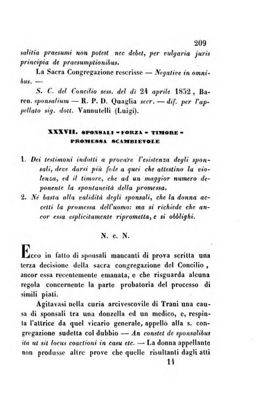 Giornale del Foro in cui si raccolgono le più importanti regiudicate dei supremi tribunali di Roma e dello Stato pontificio in materia civile