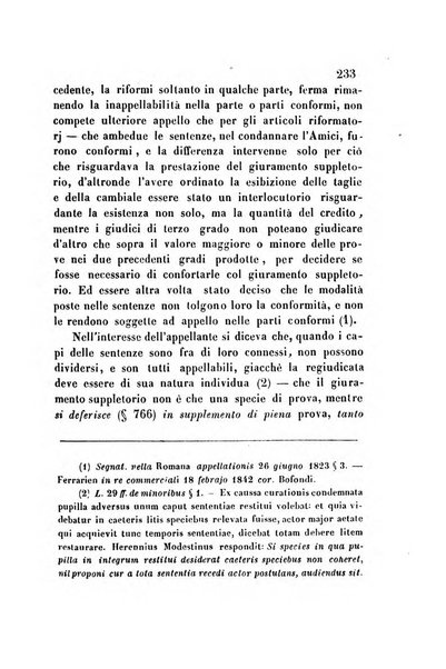 Giornale del Foro in cui si raccolgono le più importanti regiudicate dei supremi tribunali di Roma e dello Stato pontificio in materia civile