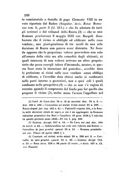 Giornale del Foro in cui si raccolgono le più importanti regiudicate dei supremi tribunali di Roma e dello Stato pontificio in materia civile