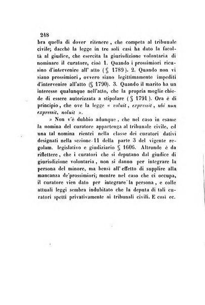 Giornale del Foro in cui si raccolgono le più importanti regiudicate dei supremi tribunali di Roma e dello Stato pontificio in materia civile