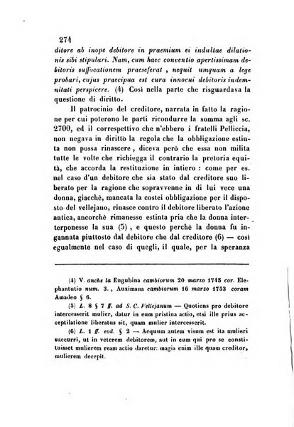 Giornale del Foro in cui si raccolgono le più importanti regiudicate dei supremi tribunali di Roma e dello Stato pontificio in materia civile