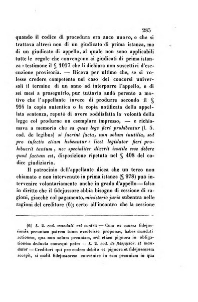 Giornale del Foro in cui si raccolgono le più importanti regiudicate dei supremi tribunali di Roma e dello Stato pontificio in materia civile