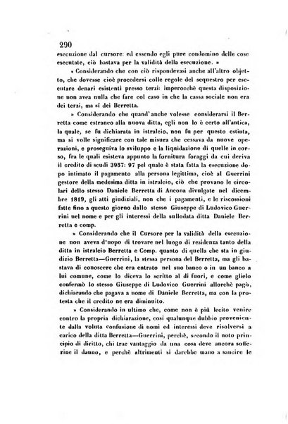 Giornale del Foro in cui si raccolgono le più importanti regiudicate dei supremi tribunali di Roma e dello Stato pontificio in materia civile