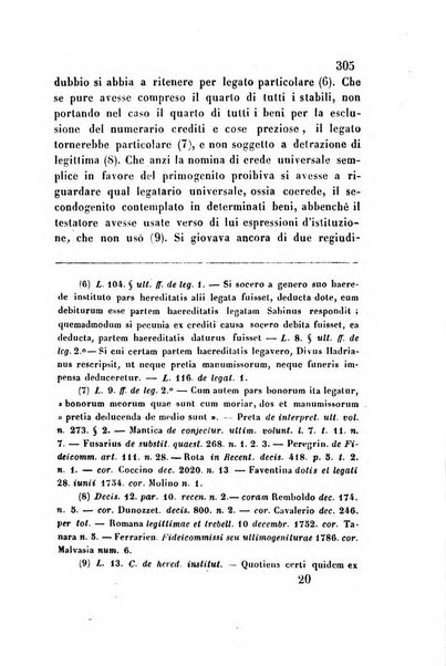 Giornale del Foro in cui si raccolgono le più importanti regiudicate dei supremi tribunali di Roma e dello Stato pontificio in materia civile