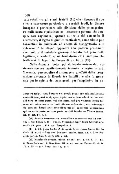 Giornale del Foro in cui si raccolgono le più importanti regiudicate dei supremi tribunali di Roma e dello Stato pontificio in materia civile