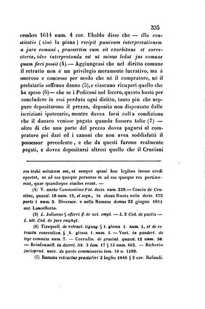 Giornale del Foro in cui si raccolgono le più importanti regiudicate dei supremi tribunali di Roma e dello Stato pontificio in materia civile