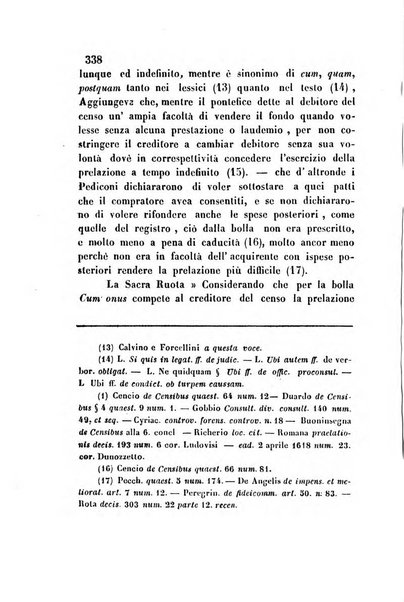 Giornale del Foro in cui si raccolgono le più importanti regiudicate dei supremi tribunali di Roma e dello Stato pontificio in materia civile