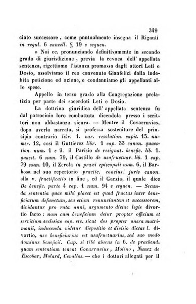 Giornale del Foro in cui si raccolgono le più importanti regiudicate dei supremi tribunali di Roma e dello Stato pontificio in materia civile