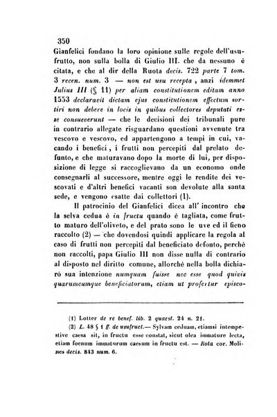 Giornale del Foro in cui si raccolgono le più importanti regiudicate dei supremi tribunali di Roma e dello Stato pontificio in materia civile