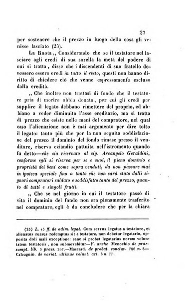 Giornale del Foro in cui si raccolgono le più importanti regiudicate dei supremi tribunali di Roma e dello Stato pontificio in materia civile