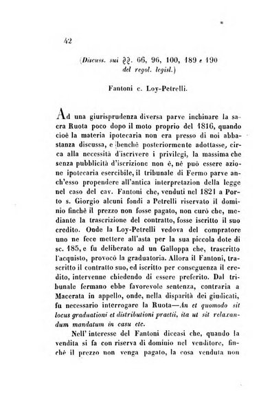 Giornale del Foro in cui si raccolgono le più importanti regiudicate dei supremi tribunali di Roma e dello Stato pontificio in materia civile