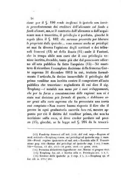 Giornale del Foro in cui si raccolgono le più importanti regiudicate dei supremi tribunali di Roma e dello Stato pontificio in materia civile