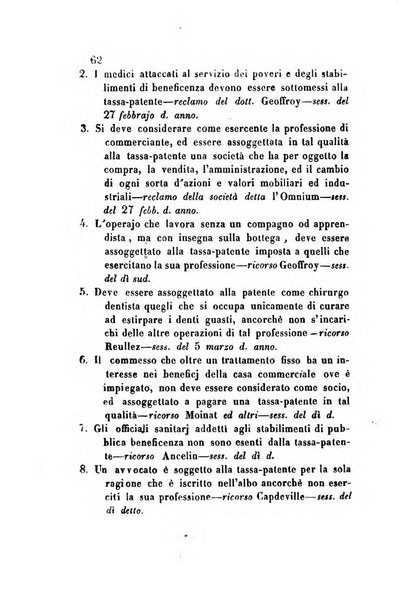 Giornale del Foro in cui si raccolgono le più importanti regiudicate dei supremi tribunali di Roma e dello Stato pontificio in materia civile