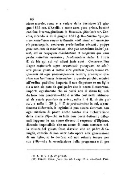 Giornale del Foro in cui si raccolgono le più importanti regiudicate dei supremi tribunali di Roma e dello Stato pontificio in materia civile