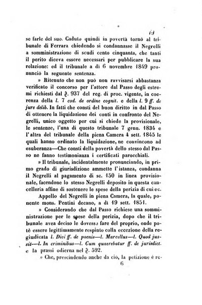 Giornale del Foro in cui si raccolgono le più importanti regiudicate dei supremi tribunali di Roma e dello Stato pontificio in materia civile