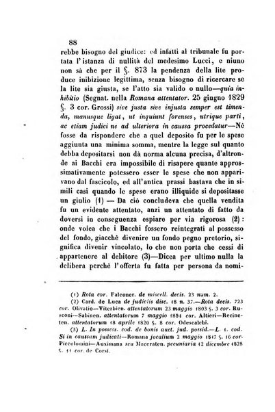 Giornale del Foro in cui si raccolgono le più importanti regiudicate dei supremi tribunali di Roma e dello Stato pontificio in materia civile