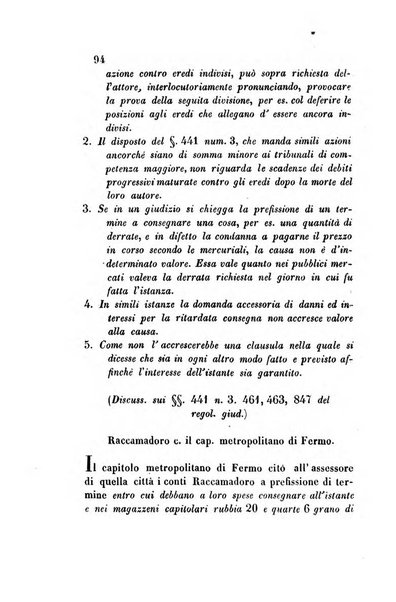 Giornale del Foro in cui si raccolgono le più importanti regiudicate dei supremi tribunali di Roma e dello Stato pontificio in materia civile