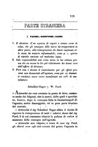 Giornale del Foro in cui si raccolgono le più importanti regiudicate dei supremi tribunali di Roma e dello Stato pontificio in materia civile