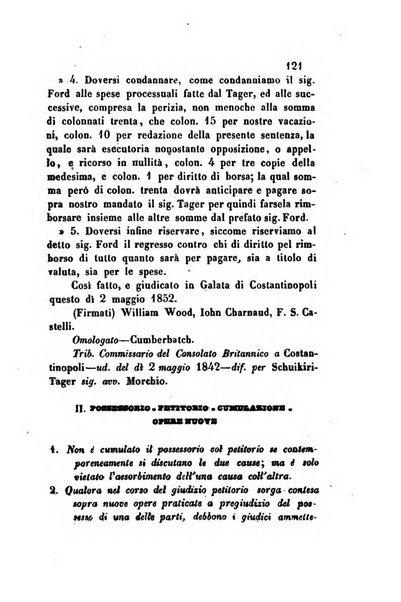 Giornale del Foro in cui si raccolgono le più importanti regiudicate dei supremi tribunali di Roma e dello Stato pontificio in materia civile