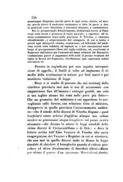 Giornale del Foro in cui si raccolgono le più importanti regiudicate dei supremi tribunali di Roma e dello Stato pontificio in materia civile